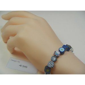 Dalmatian Jasper Gemstone Bracelet-Facilitate-clarity of mind #436